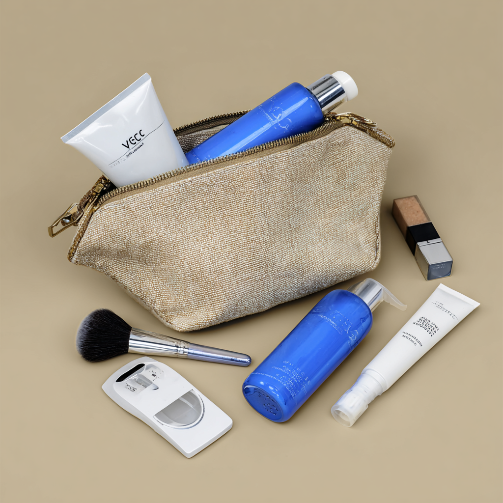 Zipper Canvas Pouches, cotton canvas or polyester-cotton blend